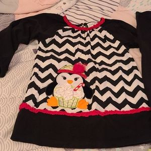 Two piece Girls penguin set